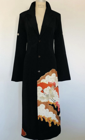 Crane Black Coat